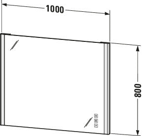Duravit XSquare Mirror