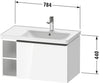 Duravit D-Neo Vanity unit wall-mounted