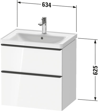 Duravit D-Neo Vanity unit wall-mounted