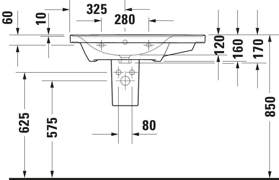 Duravit D-Neo Washbasin