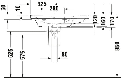Duravit D-Neo Washbasin