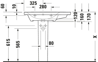 Duravit D-Neo Washbasin