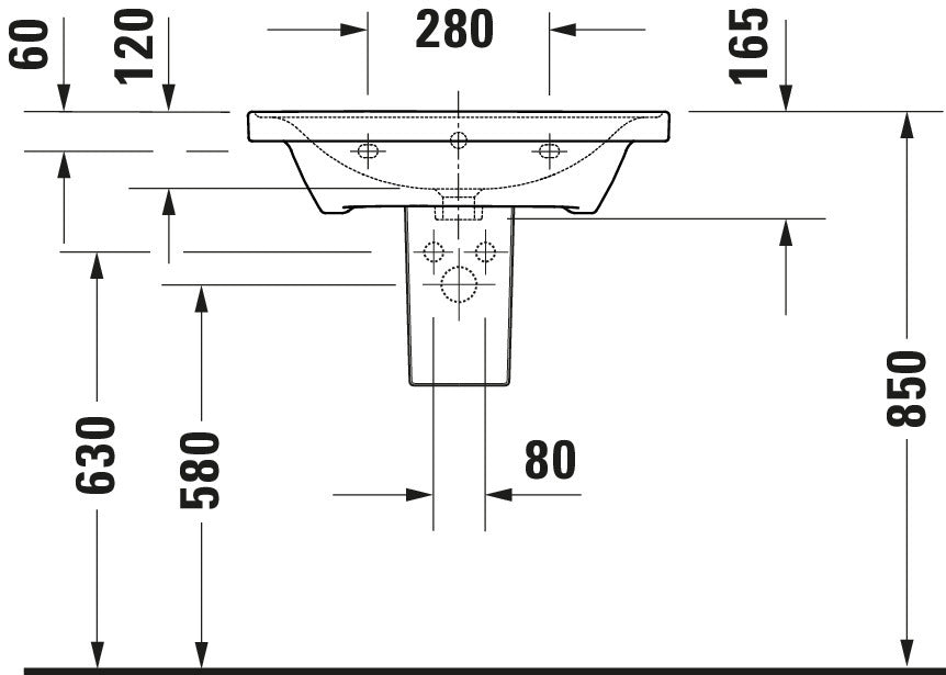 Duravit D-Neo Washbasin