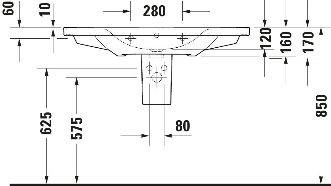 Duravit D-Neo Washbasin