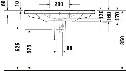 Duravit D-Neo Washbasin