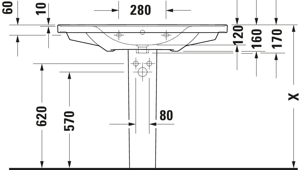 Duravit D-Neo Washbasin