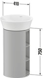 Duravit White Tulip Vanity unit floorstanding