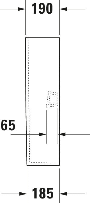 Duravit Duravit No.1 Pedestal
