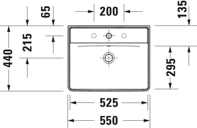 Duravit D-Neo Washbasin