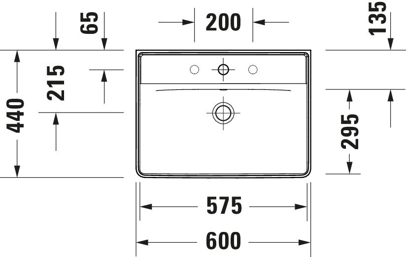 Duravit D-Neo Washbasin