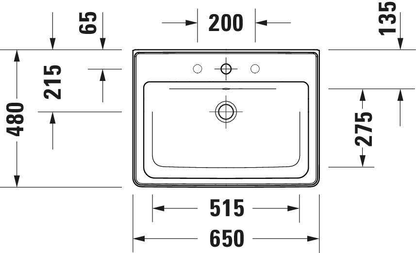 Duravit D-Neo Washbasin