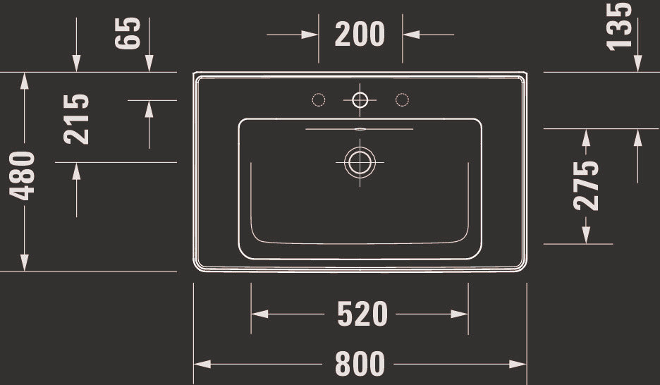Duravit D-Neo Washbasin