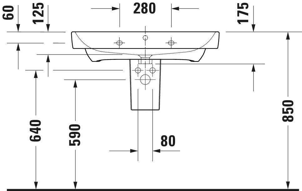 Duravit Duravit No.1 Washbasin