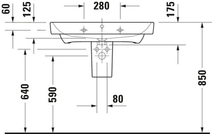 Duravit Duravit No.1 Washbasin