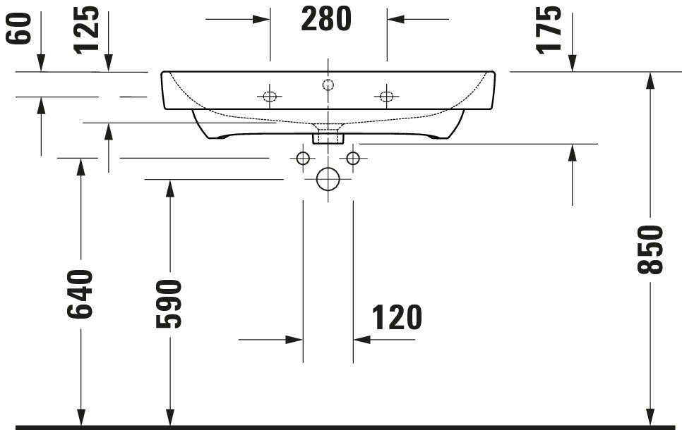 Duravit Duravit No.1 Washbasin