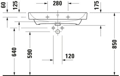 Duravit Duravit No.1 Washbasin