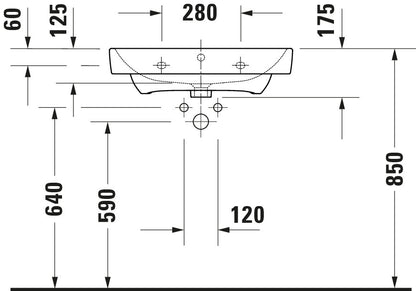 Duravit Duravit No.1 Washbasin