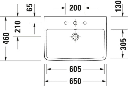 Duravit Duravit No.1 Washbasin