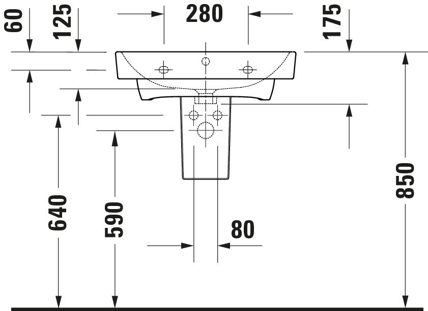 Duravit Duravit No.1 Washbasin