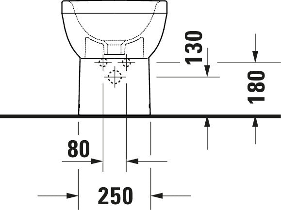 Duravit Duravit No.1 Floorstanding bidet