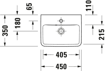 Duravit Duravit No.1 Hand basin