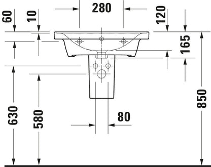 Duravit D-Neo Washbasin