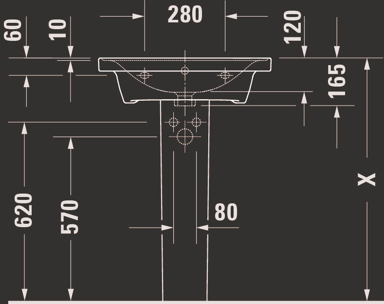 Duravit D-Neo Washbasin