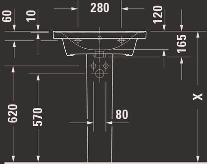 Duravit D-Neo Washbasin