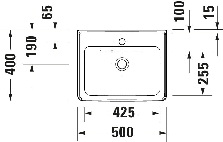 Duravit D-Neo Hand basin