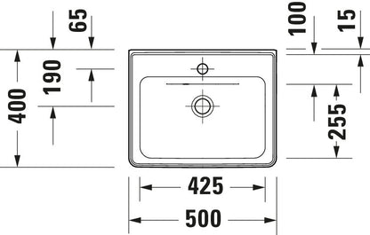 Duravit D-Neo Hand basin