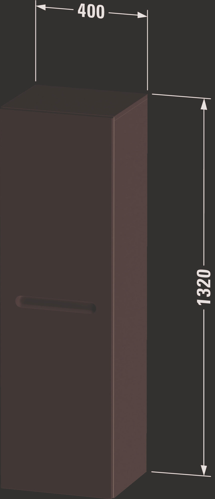 Duravit Duravit No.1 Semi-tall cabinet