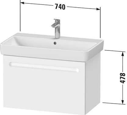 Duravit Duravit No.1 Vanity unit wall-mounted
