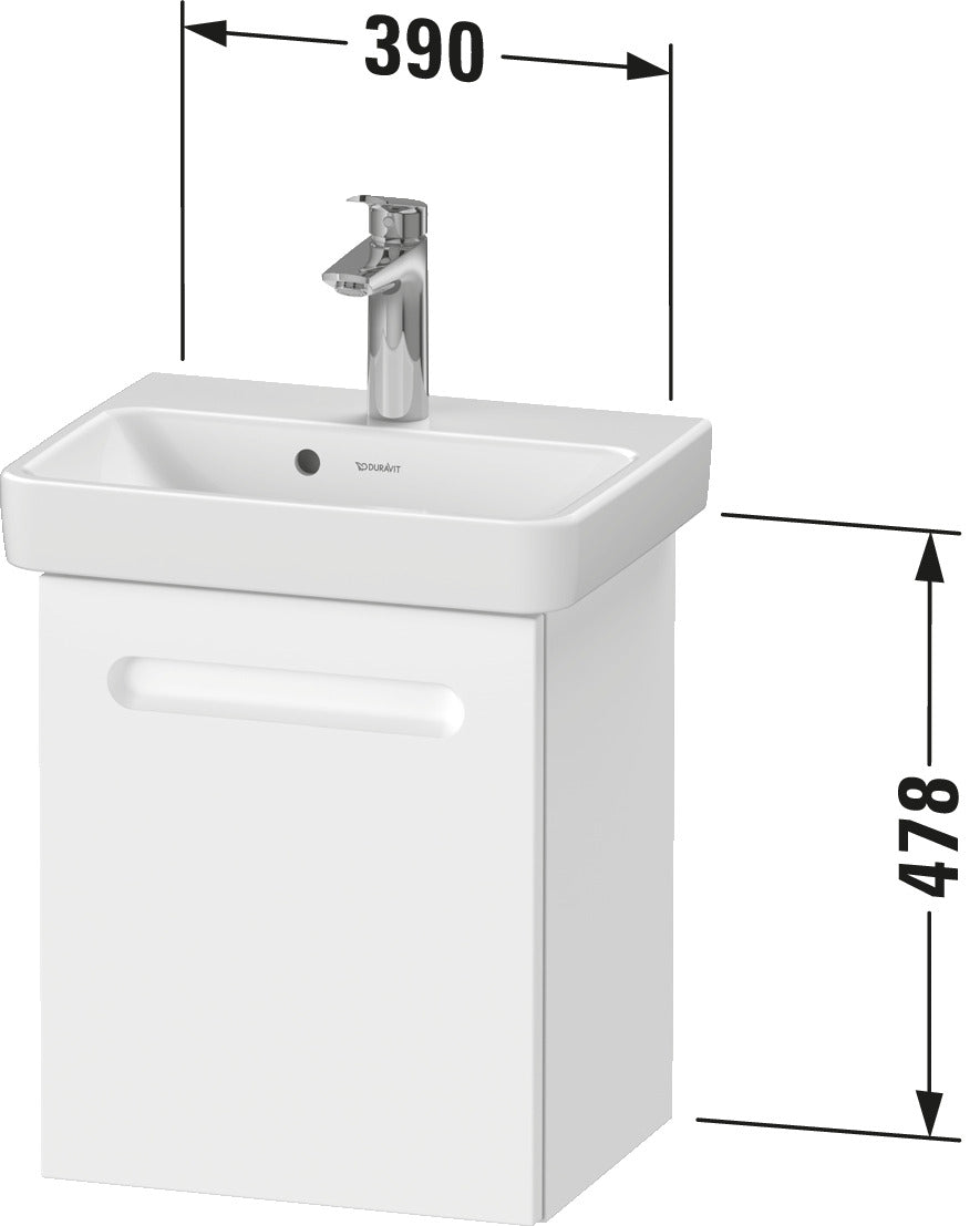 Duravit Duravit No.1 Vanity unit wall-mounted