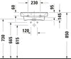Duravit Duravit No.1 Hand basin