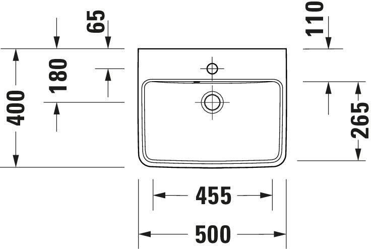 Duravit Duravit No.1 Hand basin
