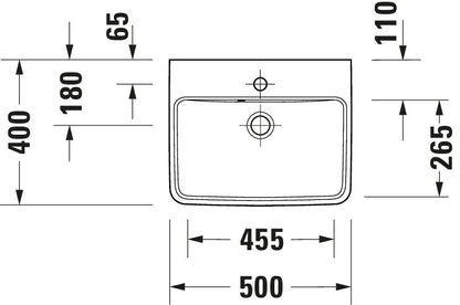 Duravit Duravit No.1 Hand basin
