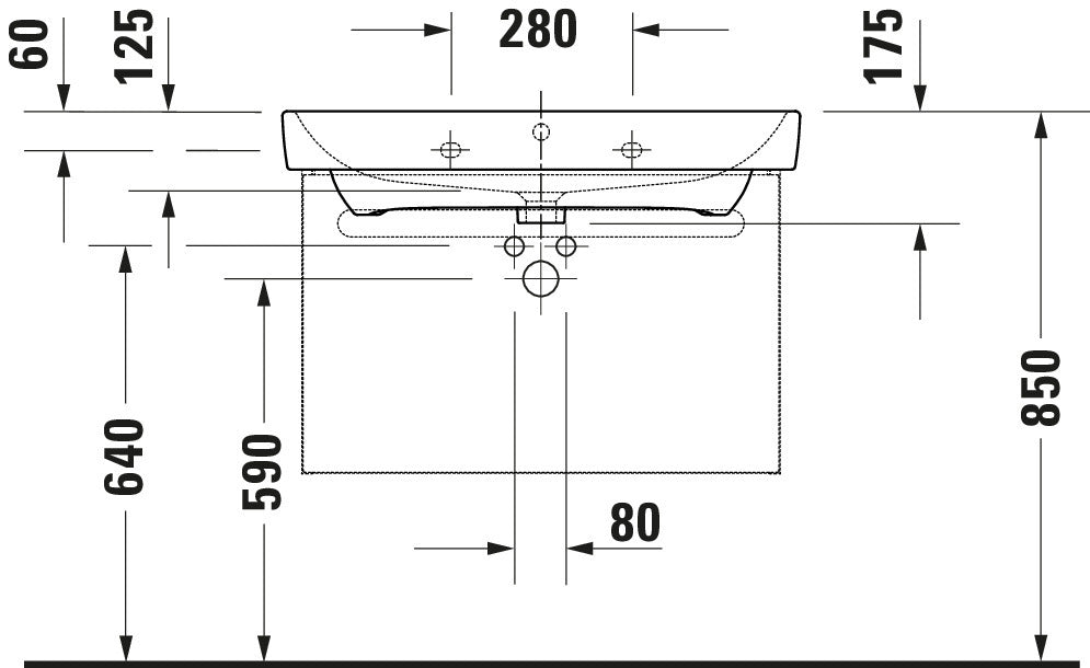 Duravit Duravit No.1 Washbasin