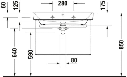 Duravit Duravit No.1 Washbasin