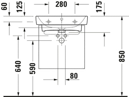 Duravit Duravit No.1 Washbasin
