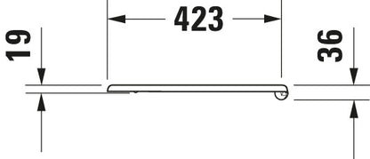 Duravit Series 1930 Toilet seat