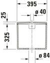 Duravit ME by Starck Toilet Tank #093820