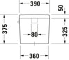 Duravit D-Code Cistern