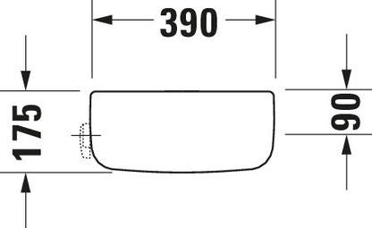 Duravit D-Code Cistern