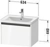 Duravit Ketho.2 Vanity unit wall-mounted