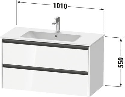 Duravit Ketho.2 Vanity unit wall-mounted