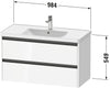 Duravit Ketho.2 Vanity unit wall-mounted