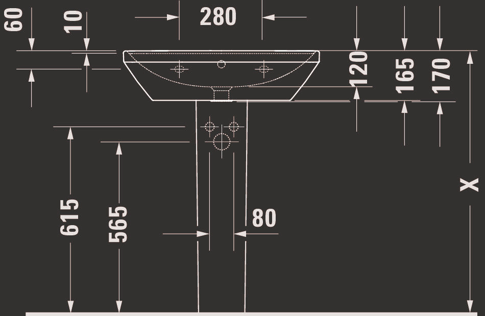 Duravit D-Neo Washbasin