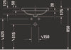 Duravit Duravit No.1 Built-in basin