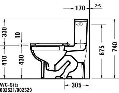 Duravit Duravit No.1 Toilet seat