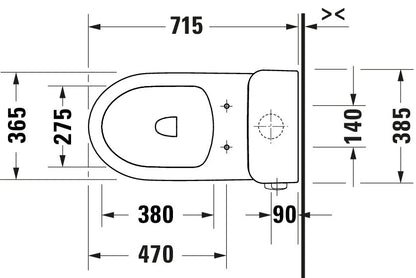 Duravit Duravit No.1 Toilet seat